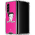 Betty Boop Pink Background Galaxy Z Fold4 5G Clear Case
